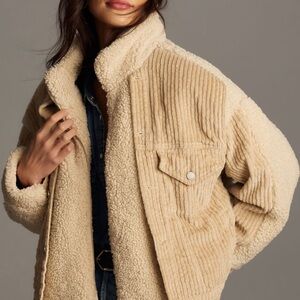 Cozy Beige Teddy Jacket